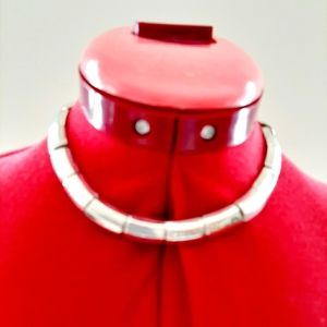 💚Sale 3 for $30💚 Silver Choker Necklace